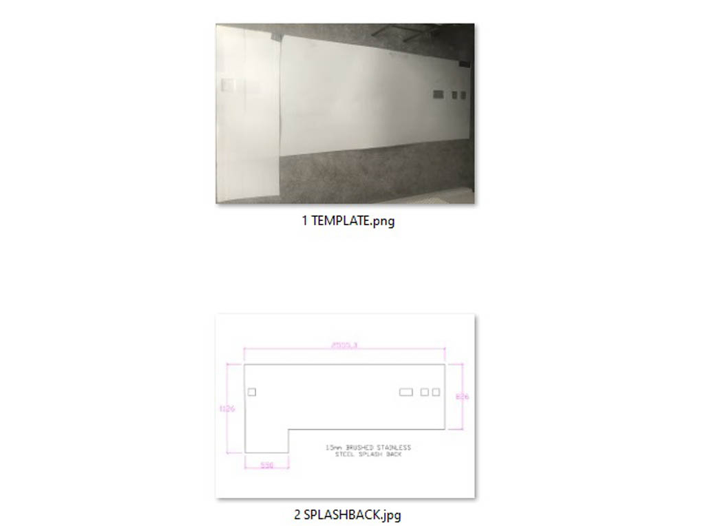 Bespoke Project Splashback