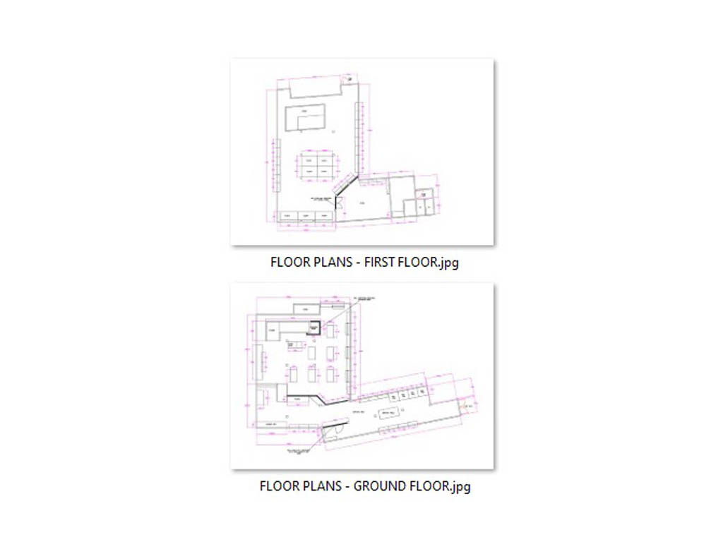 Design Project Floor plans